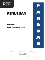 Download Panduan Penulisan Proposal Hasil Penelitian dan Tesis - Pascasarjana UNSRAT edit by  M Suatan by Ronny Mossad Suatan SN69974657 doc pdf