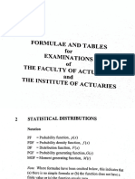 Statistical Distributions