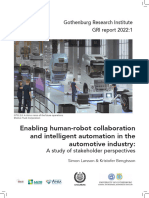 Enabeling Human Robot Collaboration