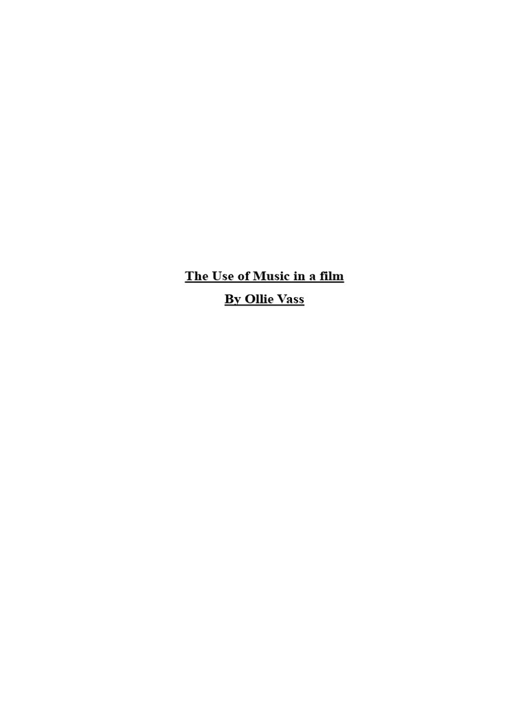 the-use-of-music-in-film-2-pdf-film-score