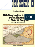 Cristea - Bibliografia Istorica Romaneasca Marii Negre - 1996