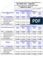 Hostel Fees Even Semester 2023 24