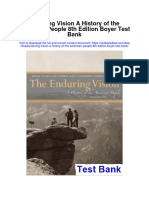 Instant Download Enduring Vision A History of The American People 8th Edition Boyer Test Bank PDF Full Chapter