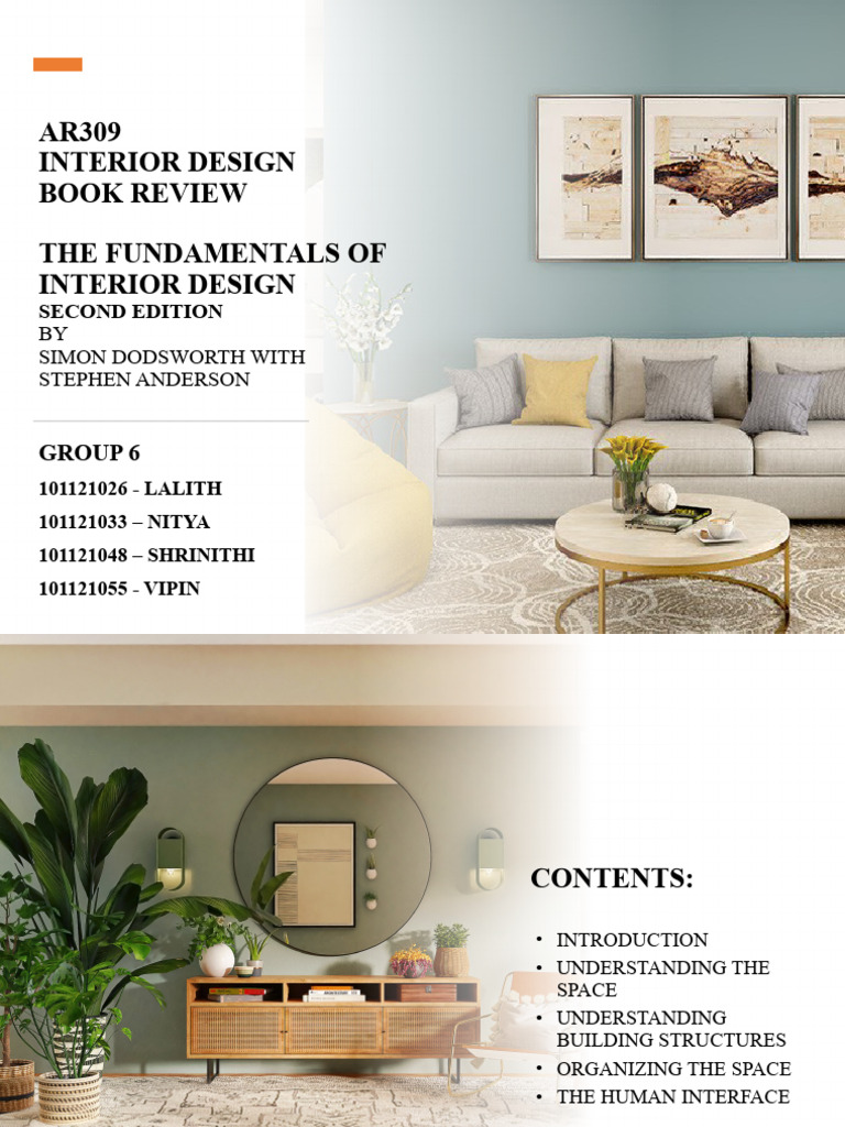 Fundamentals of Interior Design Review | PDF | Concrete | Framing ...