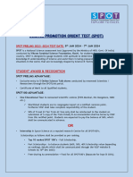 nb2 Poster Spot Test Guidelines Procedures Students 9408