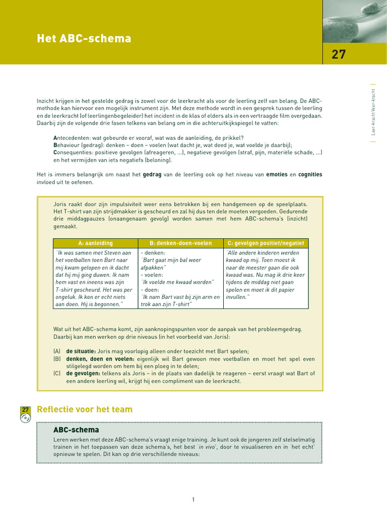 ABC Schema | PDF