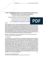 CSsEv: Modelling QoS Metrics in Tree Soft Toward Cloud Services Evaluator Based On Uncertainty Environment