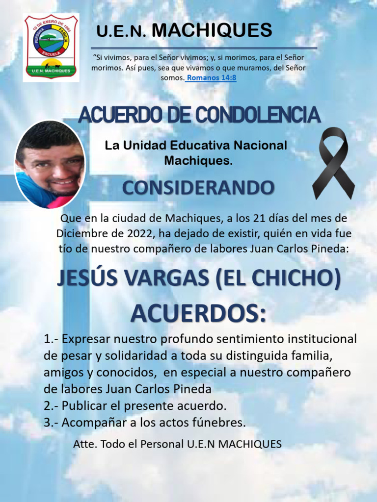 Modelo De Acuerdo De Duelo Pdf