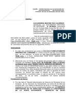 Reclamo Por La Facturación DE FRACCIONAMIENTOS SEDAPAL MES de Diciembre 2023 FINAL