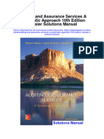 Instant Download Auditing and Assurance Services A Systematic Approach 10th Edition Messier Solutions Manual PDF Full Chapter