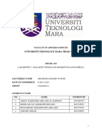 Phy 400 Lab Report 3 Submit