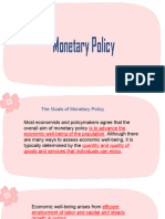 Monetary Policy Last Topic