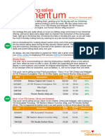 Building Sales Momentum - Monday 11 December (Convenience)