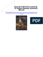 Instant Download Auditing Cases An Interactive Learning Approach 7th Edition Beasley Solutions Manual PDF Full Chapter