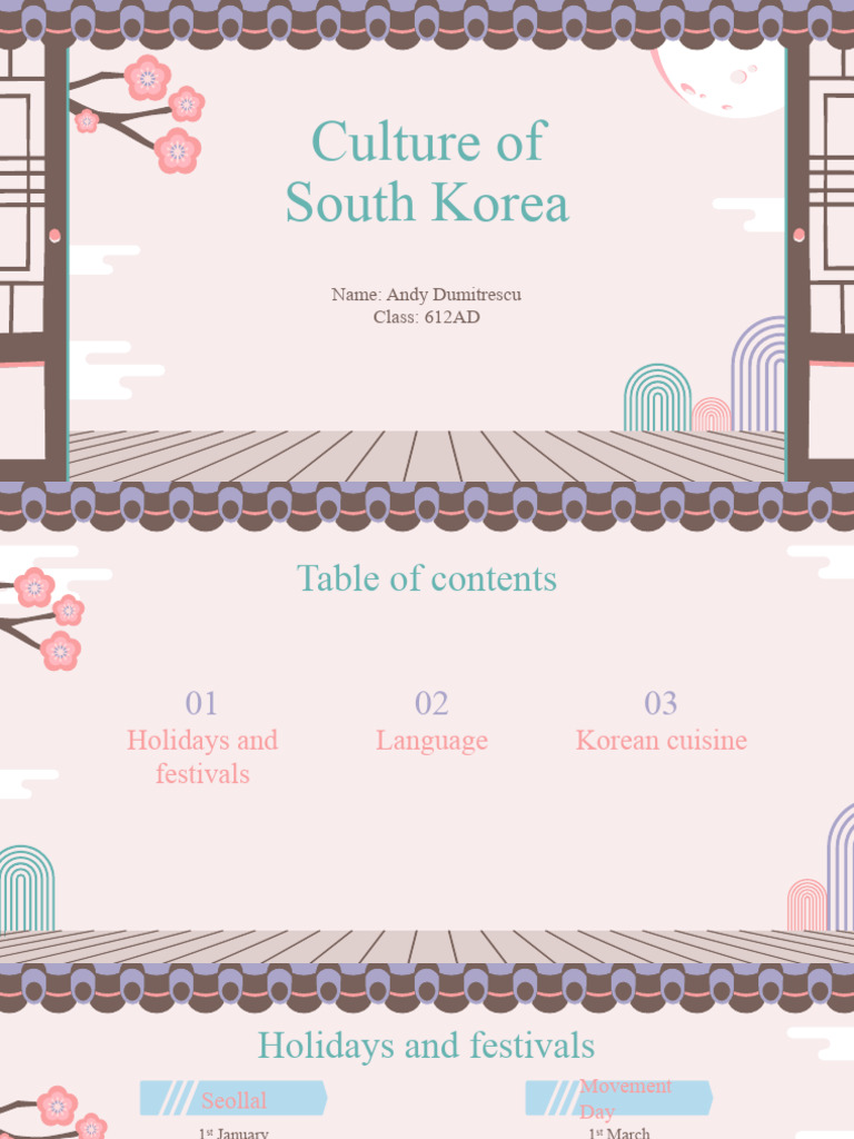 Culture Of South Korea Pdf