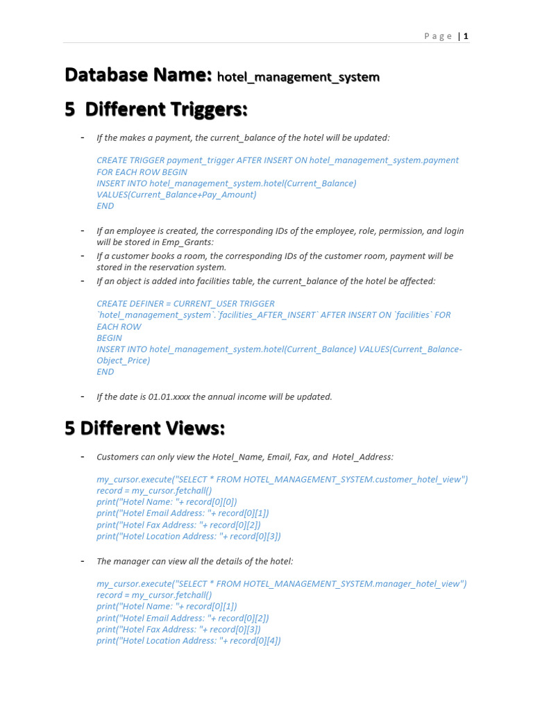 DBMS Joins Views Triggers 161044123 | PDF | Databases | Data Management