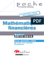 En Poche Mathematiques Financieres 2014