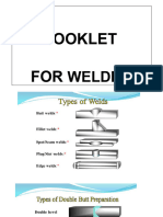 Booklet For Welder
