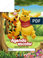 Agenda de Winnie The Pooh - 23-24