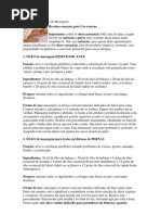 Aromaterapia massagem