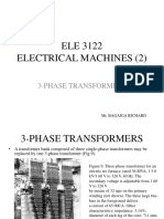 ELECTRICAL MACHINES LECTURE 4