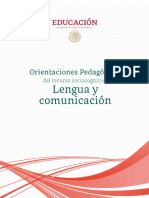 Orientaciones Pedagã Gicas - Lengua y ComunicaciÃ N