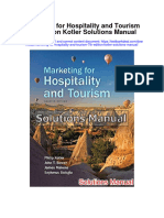 Instant Download Marketing For Hospitality and Tourism 7th Edition Kotler Solutions Manual PDF Full Chapter