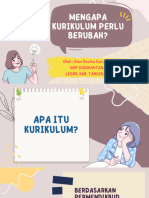 Mengapa Kurikulum Perlu Berubah