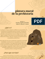 Presentación Prehistoria Ilustraciones y Formas Tonos Tierra