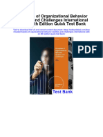 Instant Download Principles of Organizational Behavior Realities and Challenges International Edition 8th Edition Quick Test Bank PDF Full Chapter