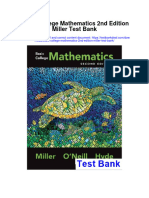Instant Download Basic College Mathematics 2nd Edition Miller Test Bank PDF Full Chapter