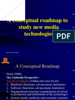 A Conceptual Roadmap To Study New Media Technologies