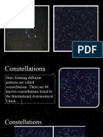 CONSTELLATIONS