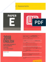 ICAS English E 2018