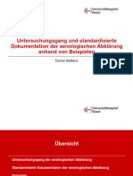 01 Untersuchungsgang Standardisierte Dokumentation Der Senologischen Abklärung D. Steffens