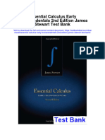 Instant Download Essential Calculus Early Transcendentals 2nd Edition James Stewart Test Bank PDF Full Chapter