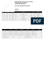 Constancia Quim I Cat 2