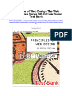 Instant download Principles of Web Design the Web Technologies Series 5th Edition Skalar Test Bank pdf full chapter