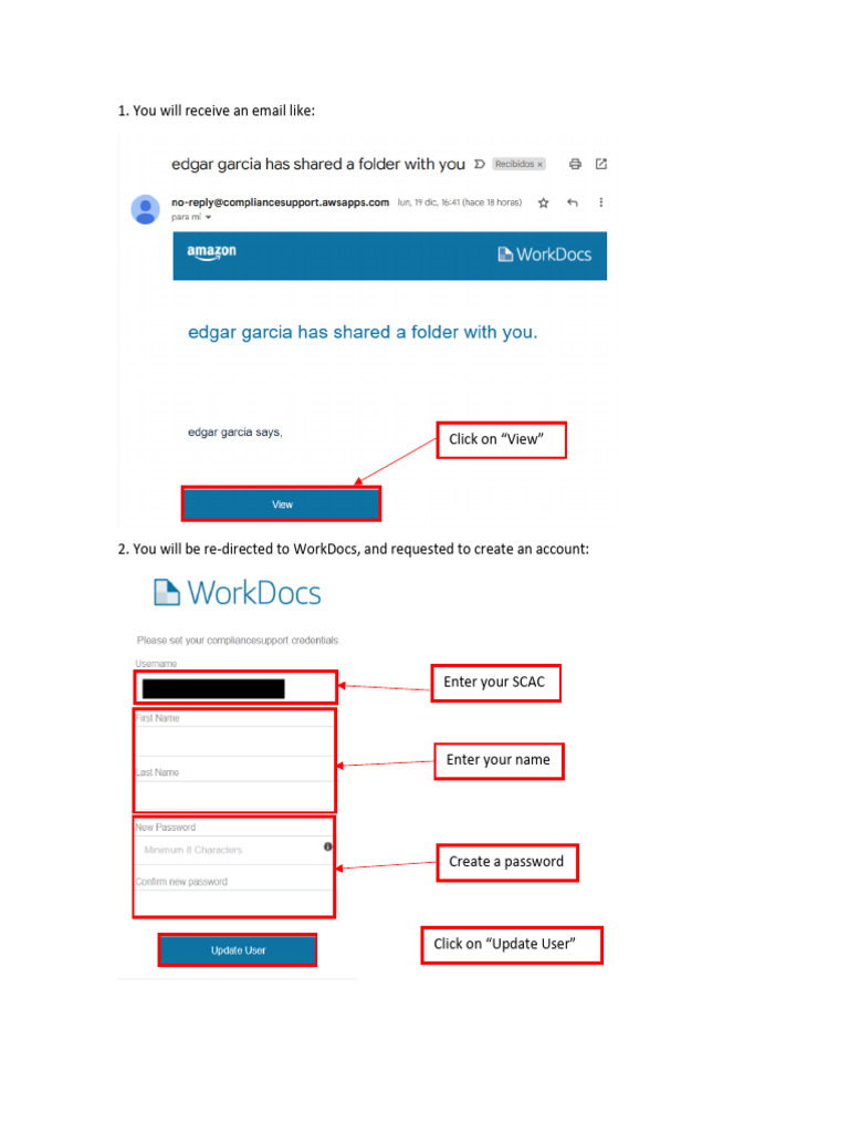 How to Use WorkDocs PDF