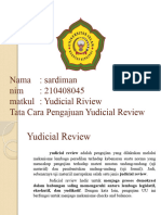 Yudicial Review Langkah2 Pengajuan YR
