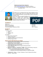 CV Muhamad Rafi Diaz Zidane