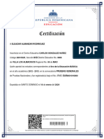 Certificado PDF