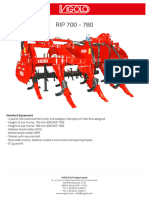 Vigolo RIP 700-780 Talajlazító Prospektus