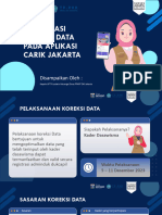 Sosialisasi Koreksi Data 1 Des 2023