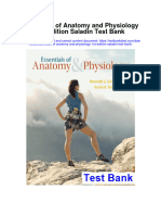 Instant download Essentials of Anatomy and Physiology 1st Edition Saladin Test Bank pdf full chapter