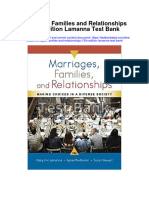 Instant Download Marriages Families and Relationships 13th Edition Lamanna Test Bank PDF Full Chapter