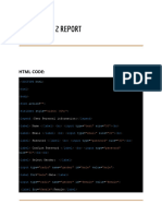 We Lab Report (HTML Forms)