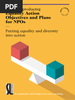 Equality Action Objectives