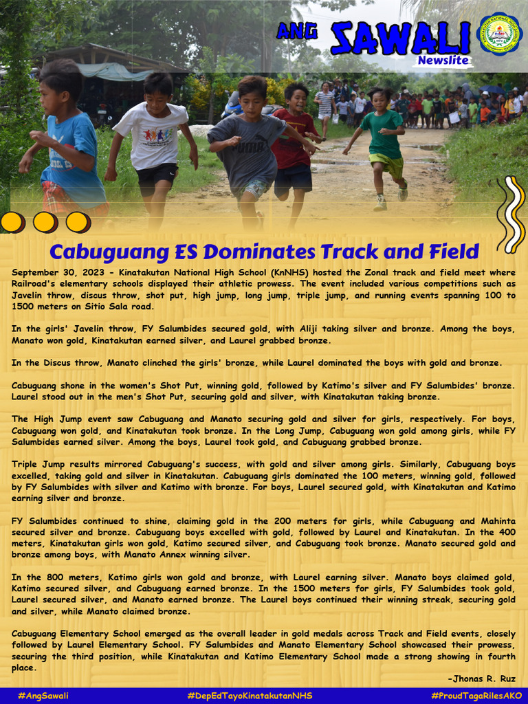 Track and Field PDF Track And Field Athletics