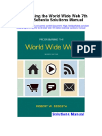 Instant Download Programming The World Wide Web 7th Edition Sebesta Solutions Manual PDF Full Chapter